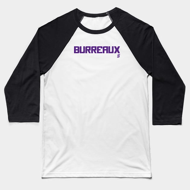 Joe Burreaux Baseball T-Shirt by StadiumSquad